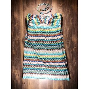 Trina Turk ZigZag Halter Sundress